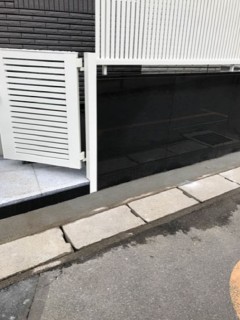 千葉県柏市　新築外構の画像