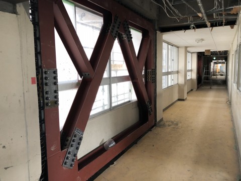 無収縮モルタル打設工事の画像