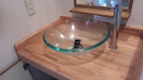 富士市　I様邸　洗面化粧台修繕工事の画像