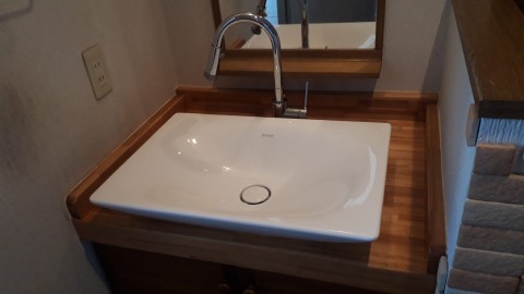 富士市　I様邸　洗面化粧台修繕工事の画像