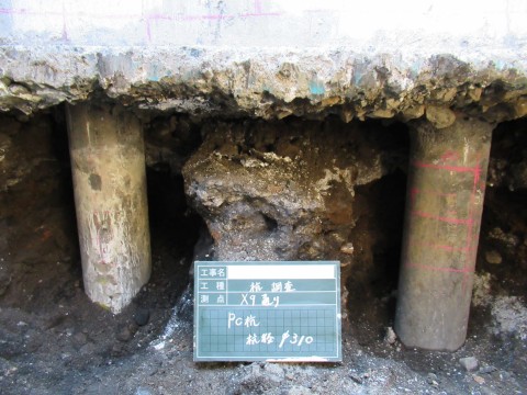 K市歩道橋　耐震診断の画像