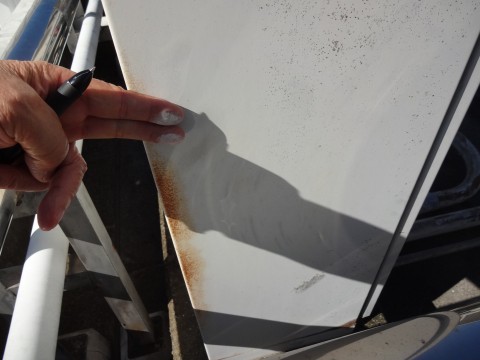 F市駅ビル劣化診断の画像