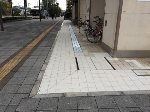 S駅商業施設外構工事の画像