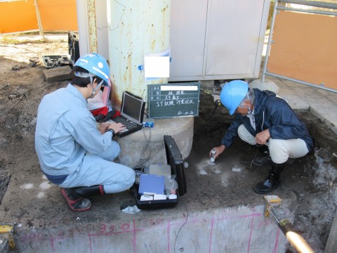 K市歩道橋　耐震診断の画像