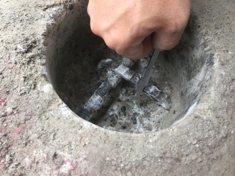 K市歩道橋　耐震診断の画像