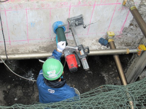 K市歩道橋　耐震診断の画像