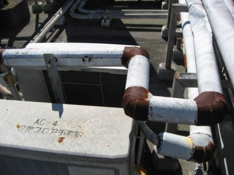 F市駅ビル劣化診断の画像