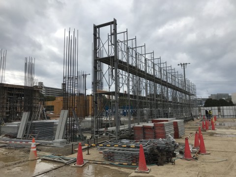 福岡県立香椎高等学校体育館改築工事の画像