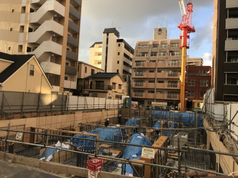 高砂二丁目マンション新築工事の画像
