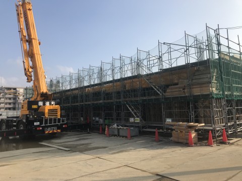 福岡県立香椎高等学校体育館改築工事の画像