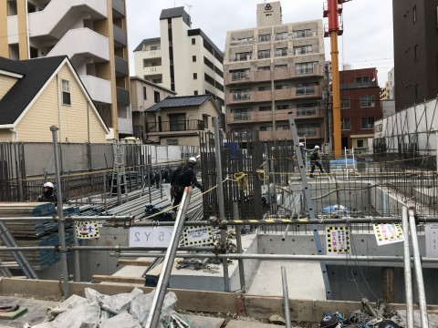 高砂二丁目マンション新築工事の画像