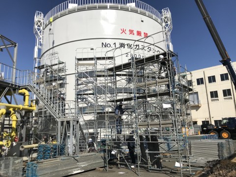 東部水処理センター改修工事の画像