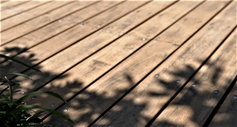 ウッドデッキ美装化工事の画像