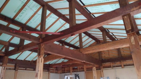 古民家改修工事の画像