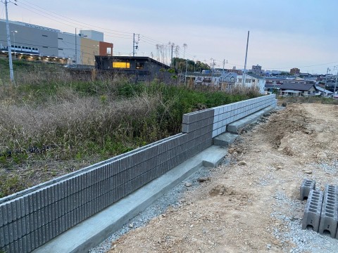ブロック積工事の画像
