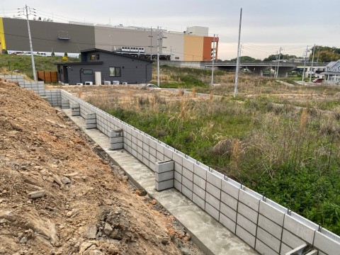 ブロック積工事の画像