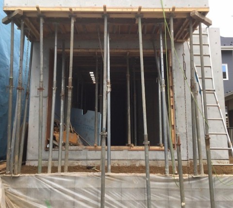 RC住宅新築工事の画像