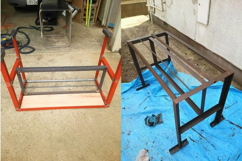 ライブハウス店舗　オーダーメイド鉄物天井什器製作の画像