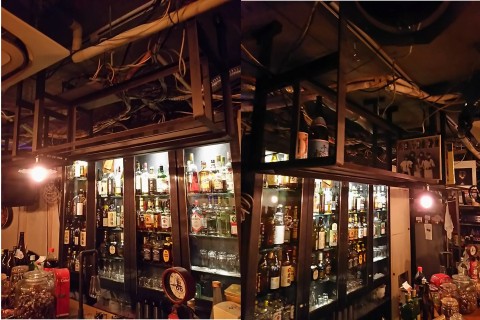 ライブハウス店舗　オーダーメイド鉄物天井什器製作の画像