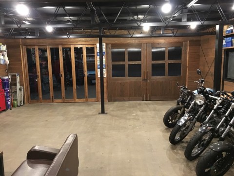 Z系の旧車を扱うバイク屋さんの画像