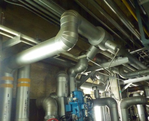 東京都　　清掃工場更新工事に伴う事前調査(３Ｄレーザー計測）の画像