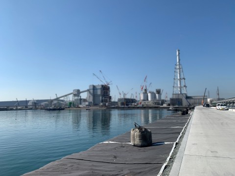 武豊火力発電所5号機建設工事の画像