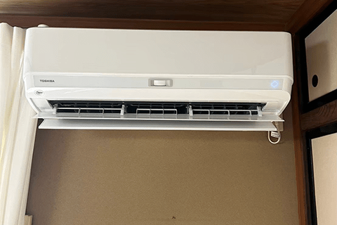 エアコンの入れ替え工事の画像