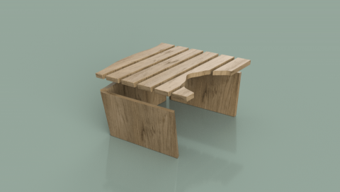 公共ベンチ提案の画像