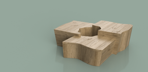 公共ベンチ提案の画像