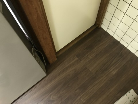 東大阪市　フロアー上張り工事の画像