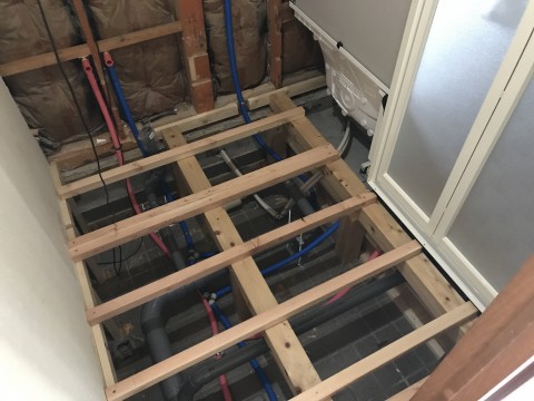 浴室新設工事の画像