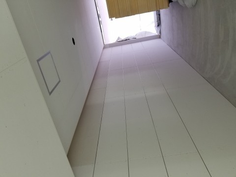 某店舗工事ケイカル板工事！の画像