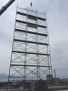 川崎市内　足場工事3の画像