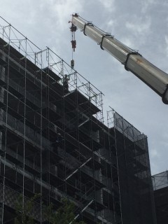 川崎市内　足場工事2の画像
