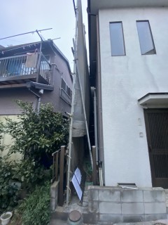 千葉県　道新工業　木造解体の画像