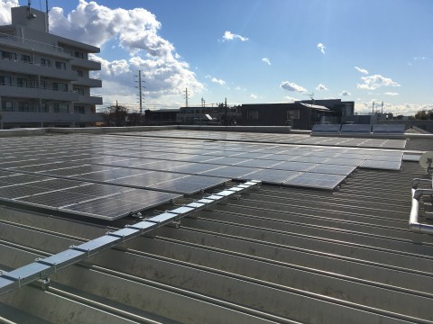 京セラコミュニケーションシステム株式会社様 自家消費型ソーラー設備工事の画像