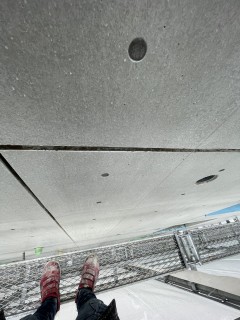 大阪府　打ち放しコンクリート化粧補修の画像