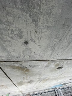 大阪府　打ち放しコンクリート化粧補修の画像