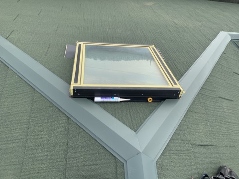 一部施工写真 屋根カバー工事の画像