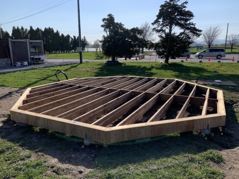 北海道滝川市 滝川キャンプサイト 北のたまゆら まるごとそらち グランピング施設新設工事の画像