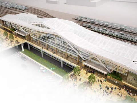 品川新駅(仮称)の画像
