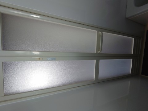 浴室折戸ガラス交換の画像