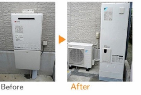 エコキュート工事の画像