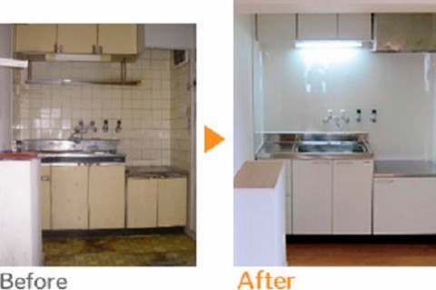 水回りリフォーム（キッチン）の画像