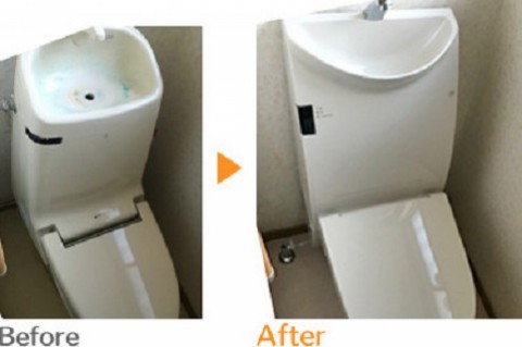 給排水衛生設備工事（トイレ）の画像