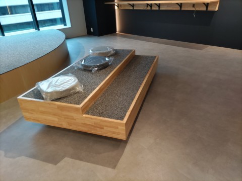 オフィス什器製作納品の画像