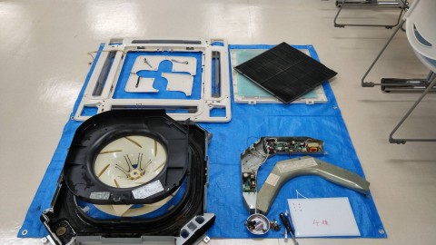 山形県　店舗　エアコンクリーニングの画像