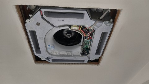 山形県　店舗　エアコンクリーニングの画像