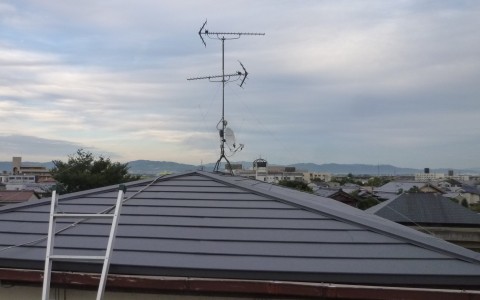 アンテナ取替工事の画像