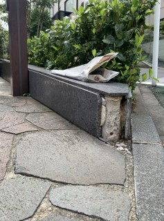 東京都　御影石貼り替え工事の画像